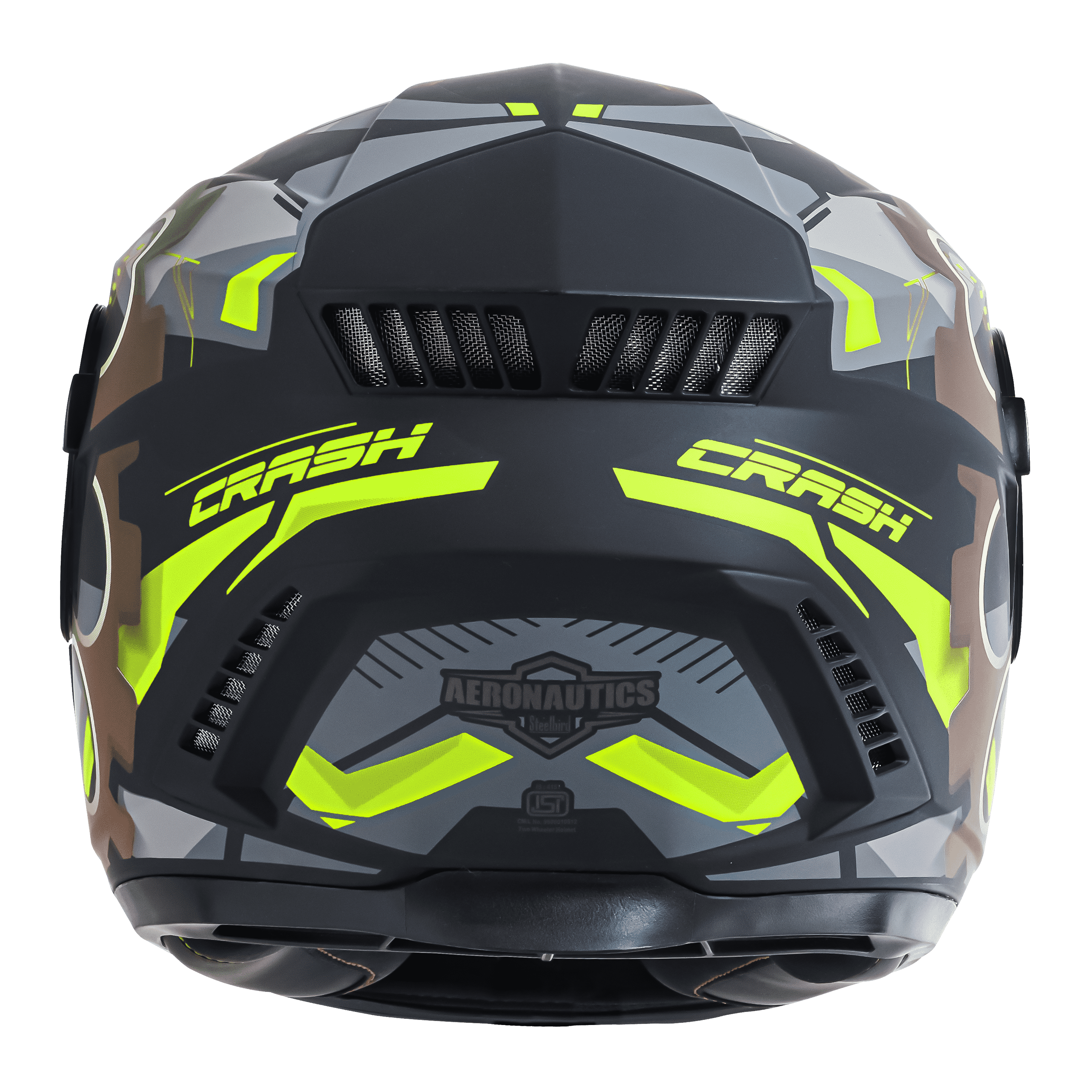 SBH-40 ISS ROLLER CRASH GLOSSY BLACK WITH NEON